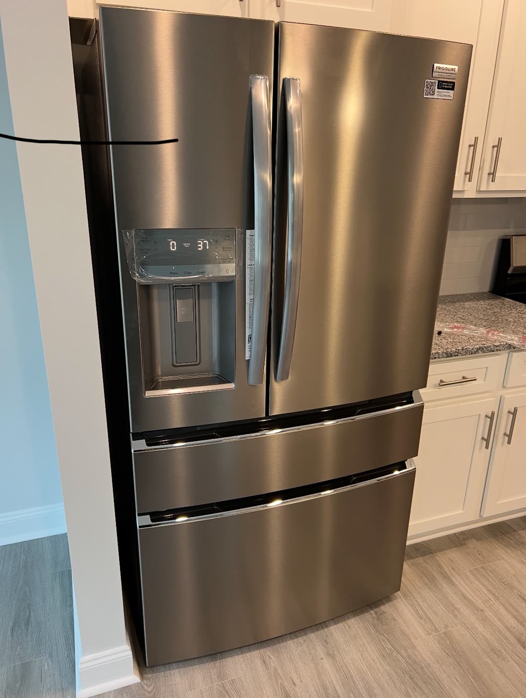 French door refrigerator installed by AM&J